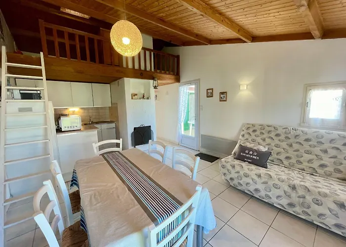 Maison T3 Avec Piscine Chauffee, Tennis, Proche Et Commerces - Fr-1-231-302 度假居 布雷蒂诺斯梅尔